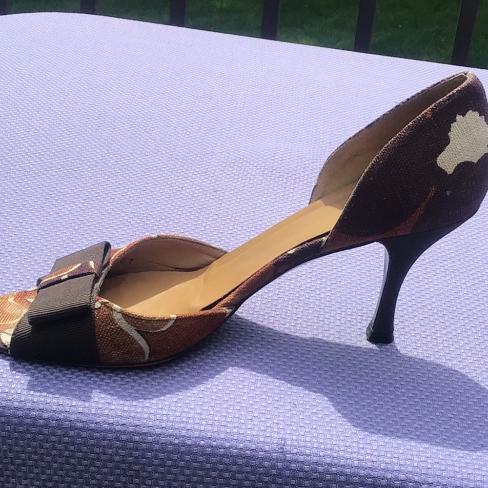 Stuart Weitzman Open Toe Pumps - image 5